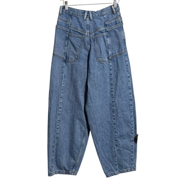 TOPSHOP IDOL Oversized Ovoid High Waist Jeans - Waist 25 - Picture 2 of 9